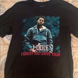J cole forest hills drive tour shirt 2015 L